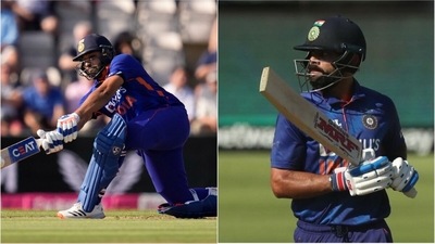 Rohit Sharma; Virat Kohli (PTI/AP) Rohit Sharma; Virat Kohli (PTI/AP)
