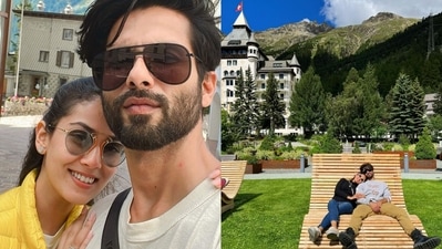 Mira Rajput and Shahid Kapoor celebrate 7th wedding anniversary. Mira Rajput and Shahid Kapoor celebrate 7th wedding anniversary.