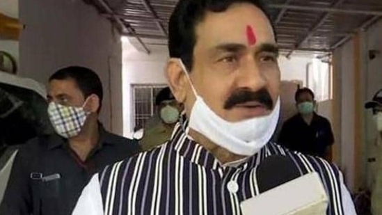 MP home minister Narottam Mishra.&nbsp;(ANI file photo)