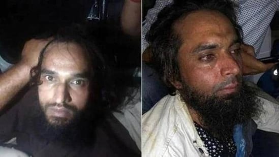 The photos of Mohammad Riyaz Akhtari, the prime accused in the Udaipur tailor murder case. (Sourced)