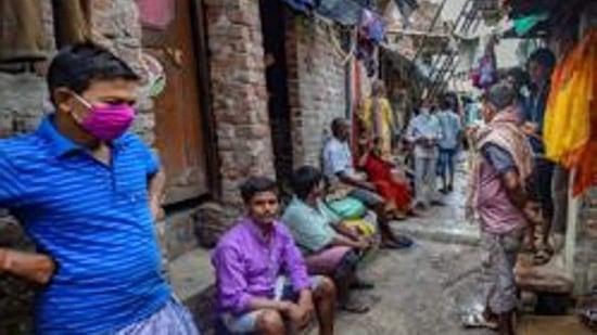 DUSIB survey to identify slum residents eligible for EWS flats (PTI File Photo) DUSIB survey to identify slum residents eligible for EWS flats (PTI File Photo)