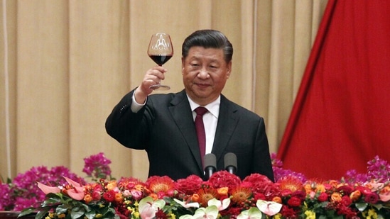 Eternal leader and wolf warrior pack leader Xi Jinping.