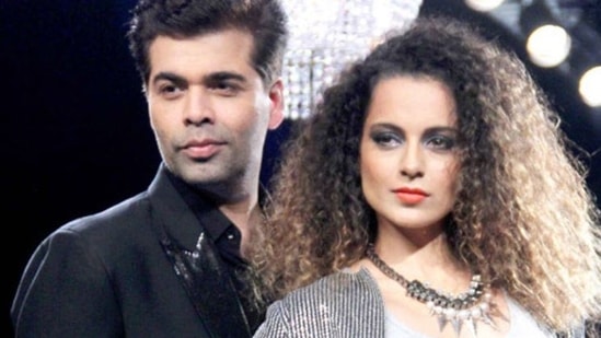 Kangana Ranaut recalls her appearance on Karan Johar's show Koffee with Karan.