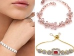 Bracelets are delicate and classy and can be worn with Indian as well as western wear.
