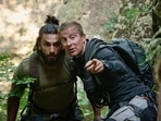 Ranveer Singh and Bear Grylls in a still from the Netflix special Ranveer vs Wild with Bear Grylls. Ranveer Singh and Bear Grylls in a still from the Netflix special Ranveer vs Wild with Bear Grylls.
