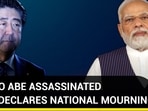 SHINZO ABE ASSASSINATED INDIA DECLARES NATIONAL MOURNING