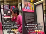 The elderly woman couldn't control the tears in her eyes when she saw her doctor granddaughter's Barbie doll for the first time.(dr.audreyxsue/Instagram) The elderly woman couldn't control the tears in her eyes when she saw her doctor granddaughter's Barbie doll for the first time.(dr.audreyxsue/Instagram)