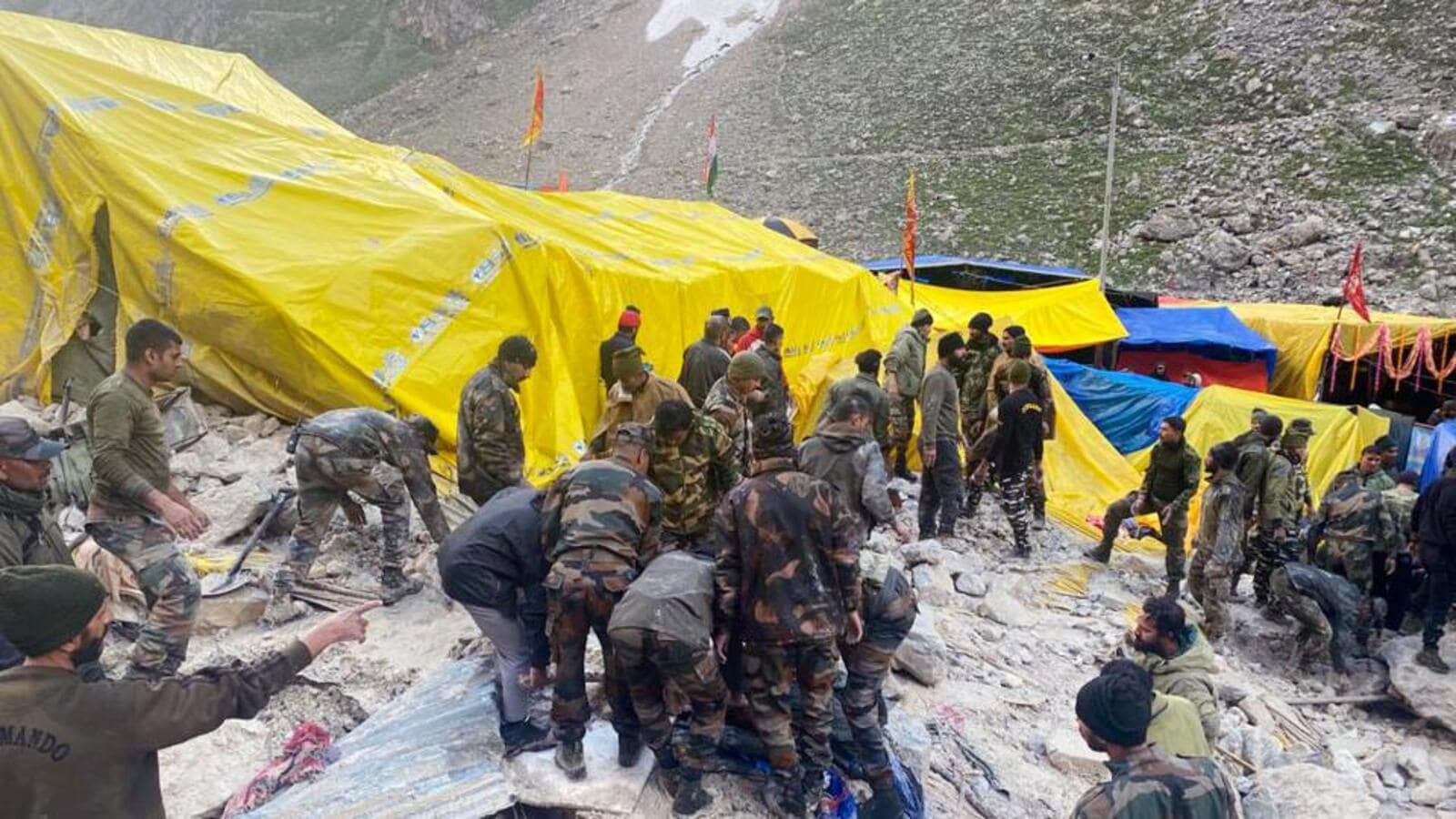 13 killed, several hurt in Amarnath cloudburst | Latest News India -  Hindustan Times