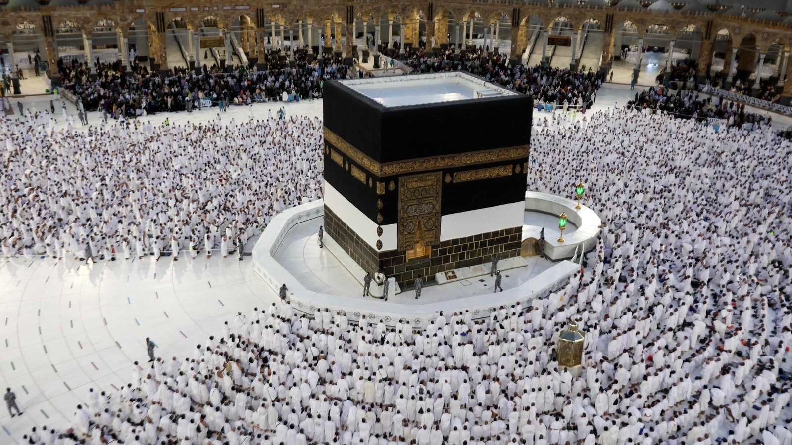 Hajj 2022: 1 million Muslims mark largest Islamic pilgrimage since Covid-19  | Travel - Hindustan Times