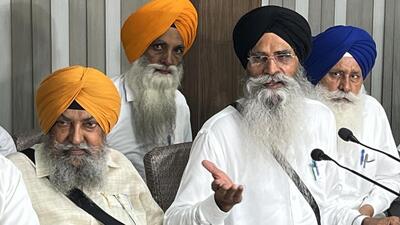 SGPC president Harjinder Singh Dhami said the government should make provisions for life imprisonment for sacrilege. (HT File Photo) SGPC president Harjinder Singh Dhami said the government should make provisions for life imprisonment for sacrilege. (HT File Photo)