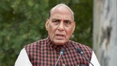 Defence minister Rajnath Singh will inaugurate the seminar at which 75 newly-developed AI products and technologies with applications in defence will be launched as part of the celebrations to mark 75 years of India’s Independence. (PTI PHOTO.) Defence minister Rajnath Singh will inaugurate the seminar at which 75 newly-developed AI products and technologies with applications in defence will be launched as part of the celebrations to mark 75 years of India’s Independence. (PTI PHOTO.)