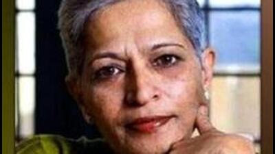 Journalist Gauri Lankesh was shot dead on the night of September 5, 2017, in front of her Rajarajeshwari Nagar home in Bengaluru. (HT Photo) Journalist Gauri Lankesh was shot dead on the night of September 5, 2017, in front of her Rajarajeshwari Nagar home in Bengaluru. (HT Photo)