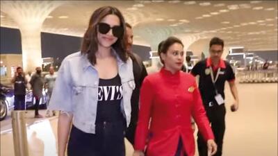 Deepika Padukone’s ‘airport looks’ are a much-discussed topic Deepika Padukone’s ‘airport looks’ are a much-discussed topic
