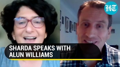 SHARDA SPEAKS WITH ALUN WILLIAMS