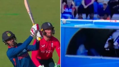 Deepak Hooda in action against England (Twitter)