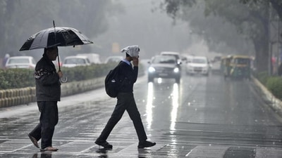 A downpour in New Delhi. (HT File Photo) A downpour in New Delhi. (HT File Photo)