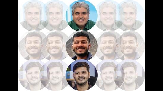 (Top to bottom) Rajeev Masand, Shlok Shrivastava and Tejas Patil (Top to bottom) Rajeev Masand, Shlok Shrivastava and Tejas Patil