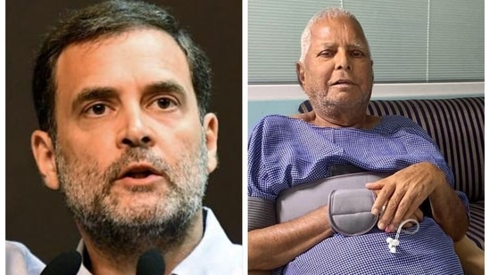 An RJD leader said on Friday that Rahul Gandhi met Lalu Prasad Yadav and also enquired about his health from doctors.