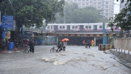 Mumbai rain: Andheri subway close due to waterlogging after heavy rainfall. (Photo by Vijay Bate)