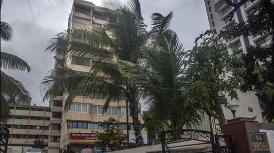 A view of Sportsfield building, the residence of some of the famous erstwhile sportspersons, at Worli, in Mumbai. (Satish Bate/HT PHOTO) A view of Sportsfield building, the residence of some of the famous erstwhile sportspersons, at Worli, in Mumbai. (Satish Bate/HT PHOTO)