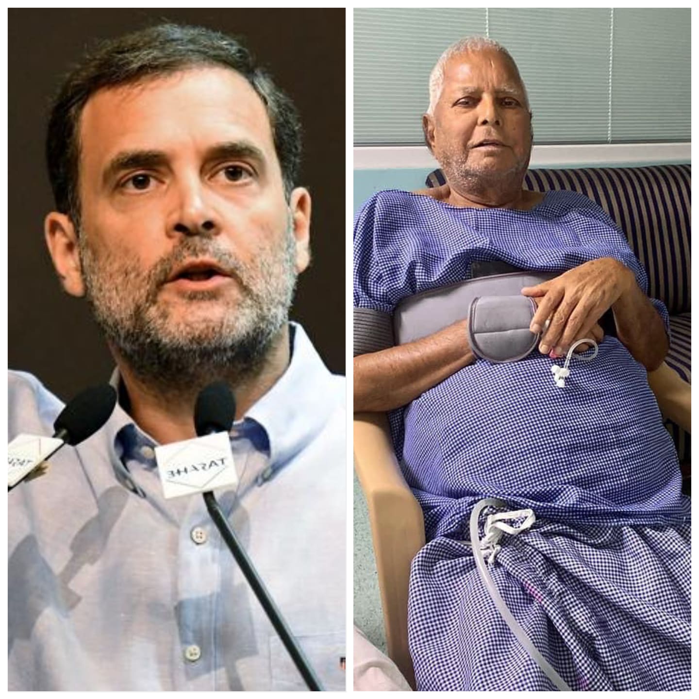 An RJD leader said on Friday that Rahul Gandhi met Lalu Prasad Yadav and also enquired about his health from doctors. An RJD leader said on Friday that Rahul Gandhi met Lalu Prasad Yadav and also enquired about his health from doctors.