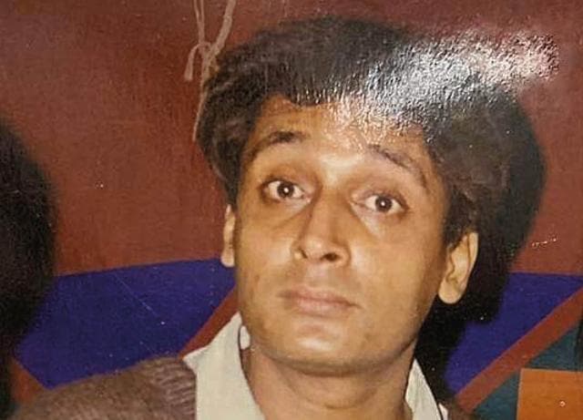 Piyush during a theatre workshop at Gargi College, Delhi