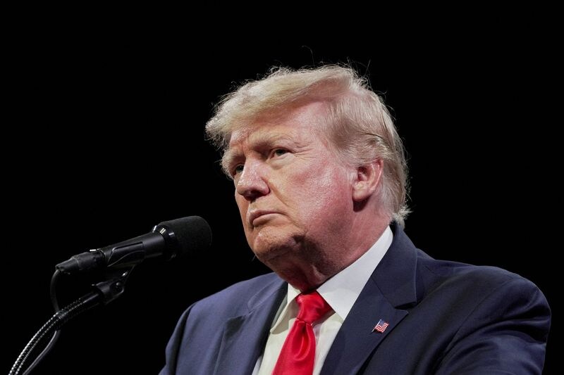 Former United States President Donald Trump. (Reuters)