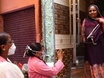 In the battle against the pandemic, ASHAs won accolades, but little is known about the community resistance they faced and the stress of combining family responsibilities with work. (HT Photo) In the battle against the pandemic, ASHAs won accolades, but little is known about the community resistance they faced and the stress of combining family responsibilities with work. (HT Photo)