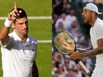 Novak Djokovic; Nicky Kyrgios Novak Djokovic; Nicky Kyrgios