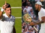 Novak Djokovic; Nicky Kyrgios Novak Djokovic; Nicky Kyrgios