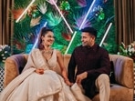 Payal Rohatgi and Sangram Singh during their pre-wedding festivities. Payal Rohatgi and Sangram Singh during their pre-wedding festivities.