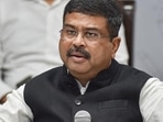 Pradhan said Shiksha Samagam is a step towards establishing India as a knowledge-based superpower.(PTI file photo) Pradhan said Shiksha Samagam is a step towards establishing India as a knowledge-based superpower.(PTI file photo)