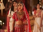 Loved Kiara Advani's breathtaking red bridal lehenga choli from JugJugg Jeeyo? It costs <span class='webrupee'>₹</span>3 lakh Loved Kiara Advani's breathtaking red bridal lehenga choli from JugJugg Jeeyo? It costs <span class='webrupee'>₹</span>3 lakh