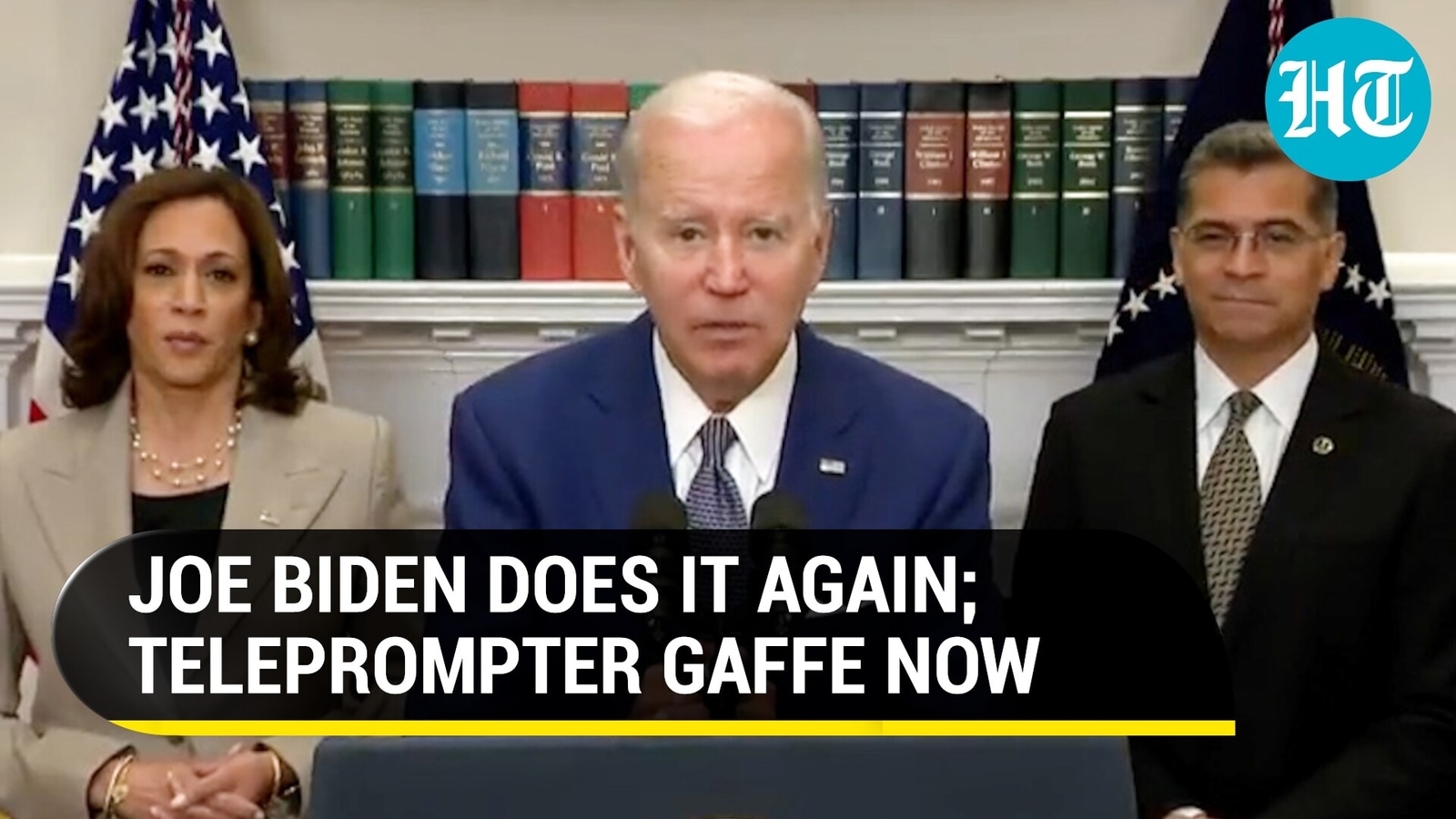 Biden mocked for reading teleprompter instruction during live broadcast