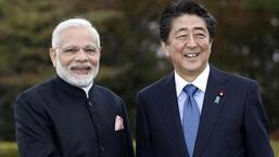 O primeiro-ministro Narendra Modi descreveu anteriormente Shinzo Abe como 