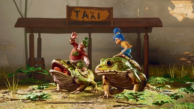 In It Takes Two, two cloth dolls on the brink of divorce must work together to stay alive and find a way back into their human bodies. In It Takes Two, two cloth dolls on the brink of divorce must work together to stay alive and find a way back into their human bodies.