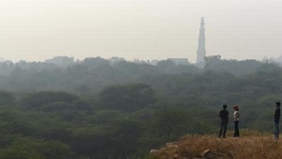A view of Sanjay Van forest reserve. (HT Archive)