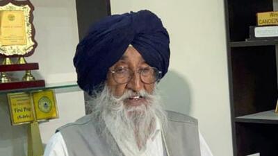Raising the issue of SGPC election, Sangrur MP and Shiromani Akali Dal (Amritsar) chief Simranjit Singh Mann said Sikhs are not being allowed to perform their democratic right to elect their representatives to administrate the gurdwaras of the Sikh faith. (ANI Picture Service)