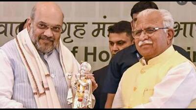 Khattar urges Centre to resolve SYL logjam; days Punjab not taking action on the issue
