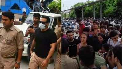 YouTuber Gaurav Taneja arrested by Noida police. YouTuber Gaurav Taneja arrested by Noida police.