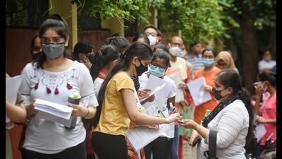 The CUET has replaced the previous cut-off process for those hopeful of getting into the Delhi University. (Photo:Sanchit Khanna/HT) The CUET has replaced the previous cut-off process for those hopeful of getting into the Delhi University. (Photo:Sanchit Khanna/HT)