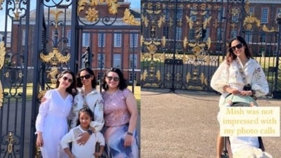 Mira Rajput shared a picture of her daughter Misha Kapoor. Mira Rajput shared a picture of her daughter Misha Kapoor.