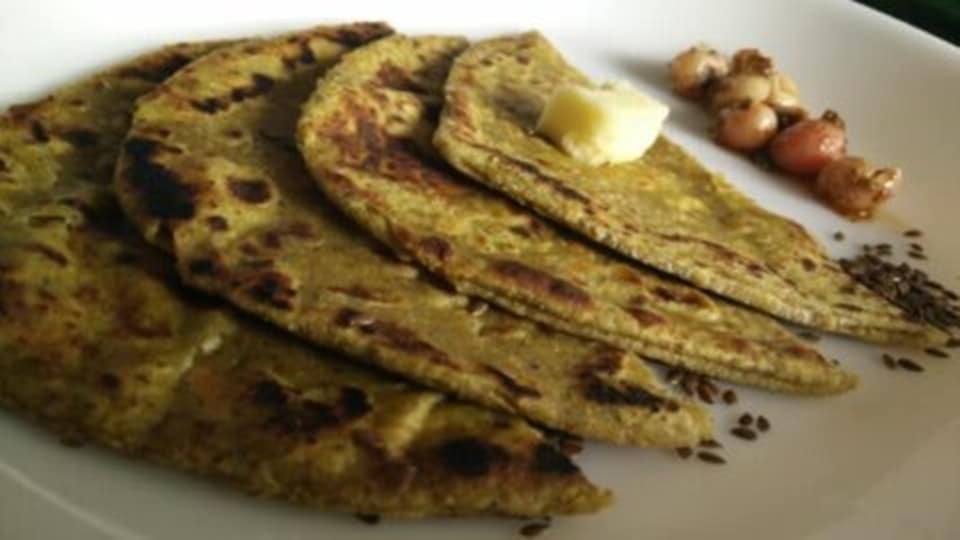 Flaxseed paratha(Pinterest)