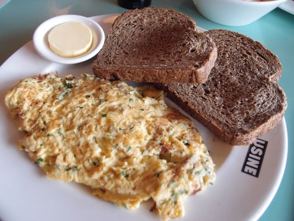 Wheatbread omelette(Pinterest)