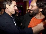 Tom Cruise and Shekhar Kapur at a party in 2011. The filmmaker shared the pic on Twitter. Tom Cruise and Shekhar Kapur at a party in 2011. The filmmaker shared the pic on Twitter.
