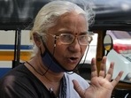 Social activist Medha Patkar.