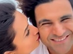 Divyanka Tripathi and Vivek Dahiya during their anniversary celebrations in Maldives. Divyanka Tripathi and Vivek Dahiya during their anniversary celebrations in Maldives.
