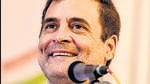 **EDS: HANDOUT PHOTO MADE AVAILABLE FROM AICC ON SATURDAY, JULY 2, 2022** Wayanad: Congress leader Rahul Gandhi addresses the MGNREGA Workers' Meet at Koliyadi, in Wayanad. (PTI Photo)(PTI07_02_2022_000252B) (PTI) **EDS: HANDOUT PHOTO MADE AVAILABLE FROM AICC ON SATURDAY, JULY 2, 2022** Wayanad: Congress leader Rahul Gandhi addresses the MGNREGA Workers' Meet at Koliyadi, in Wayanad. (PTI Photo)(PTI07_02_2022_000252B) (PTI)