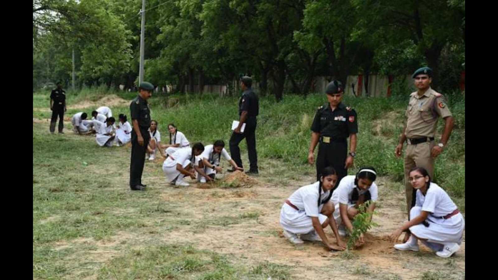 Azadi Ka Amrit Mahotsav: Massive plantation drive carried out in Mathura