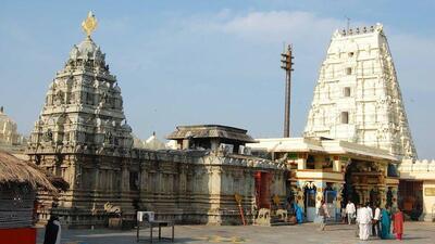 Authorities of the famed Lord Ram temple in Bhadrachalam in Telangana’s Bhadradri Kothagudem district are facing an uphill task of protecting around 890 acres of temple lands, worth crores of rupees, which have been under the encroachment threat over several decades. (HT) Authorities of the famed Lord Ram temple in Bhadrachalam in Telangana’s Bhadradri Kothagudem district are facing an uphill task of protecting around 890 acres of temple lands, worth crores of rupees, which have been under the encroachment threat over several decades. (HT)